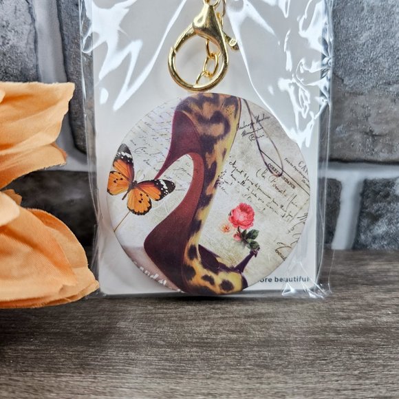 NWT Double Sided Keychain Mirrors - Picture 3 of 7